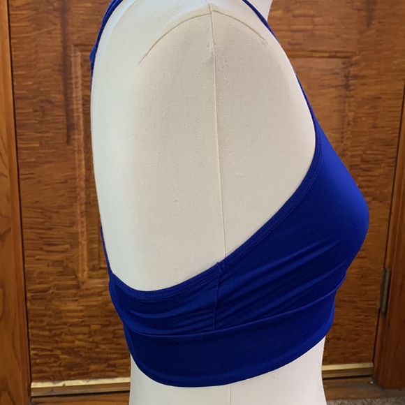 Victoria’s Secret Victoria Sport | Blue Braided Middle Support Racerback Bra - Picture 5 of 10